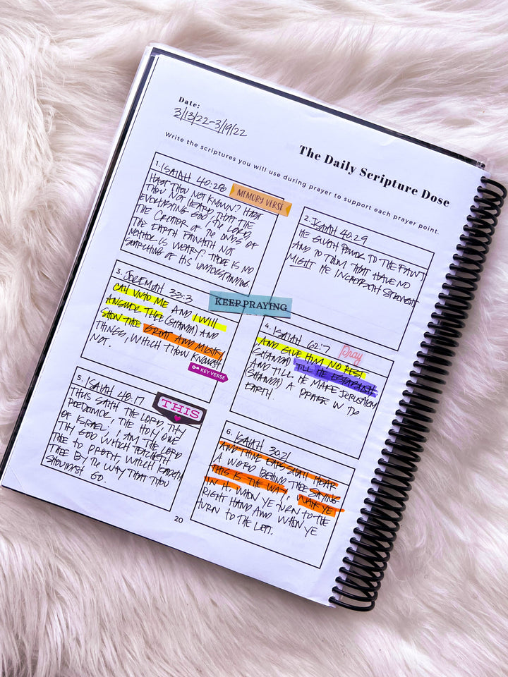 The Prayer Practice Planner